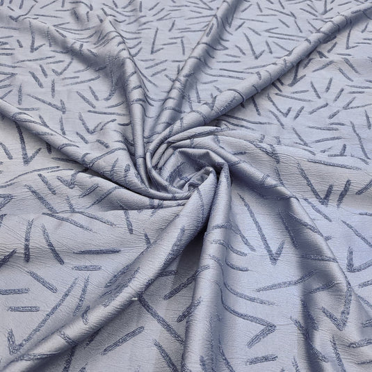 Lycra Jacquard Polyester Fabric for Abaya, Burkha & Hijab (DN040)