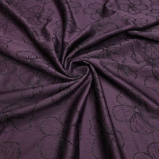 Lycra Jacquard Polyester Fabric for Abaya, Burkha & Hijab (DN035)