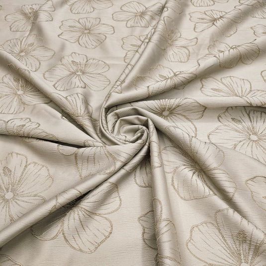 Lycra Jacquard Polyester Fabric for Abaya, Burkha & Hijab (DN032)
