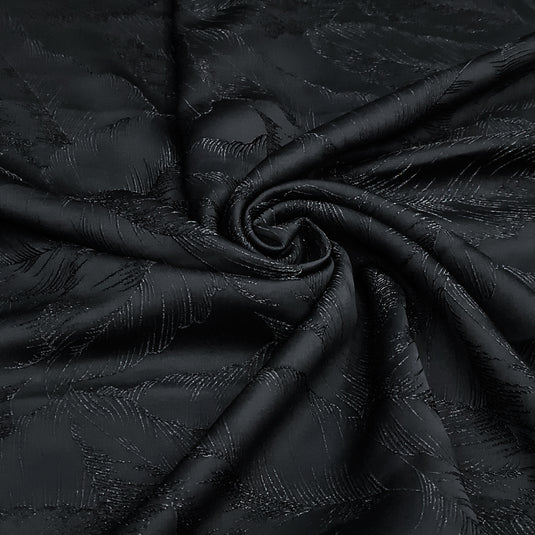 Emboss-Weave Polyester Fabric for Abaya, Burkha & Hijab (DN19)