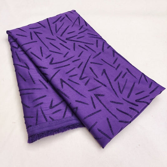 Lycra Jacquard Polyester Fabric for Abaya, Burkha & Hijab (DN041)