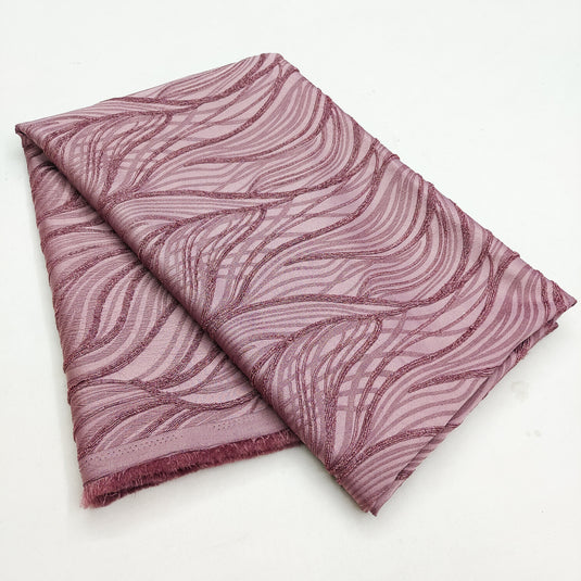 Lycra Jacquard Polyester Fabric for Abaya, Burkha & Hijab