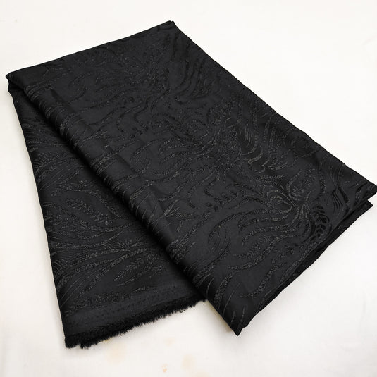 Emboss-Weave Polyester Fabric for Abaya, Burkha & Hijab (DN27)