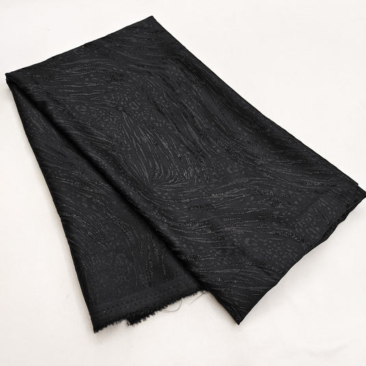 Emboss-Weave Polyester Fabric for Abaya, Burkha & Hijab (DN26)