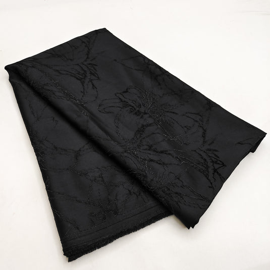 Emboss-Weave Polyester Fabric for Abaya, Burkha & Hijab (DN28)