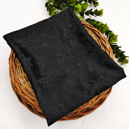 Emboss-Weave Polyester Fabric for Abaya, Burkha & Hijab (DN20)
