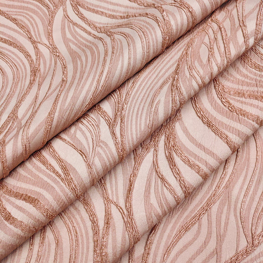 Lycra Jacquard Polyester Fabric for Abaya, Burkha & Hijab (DN048)
