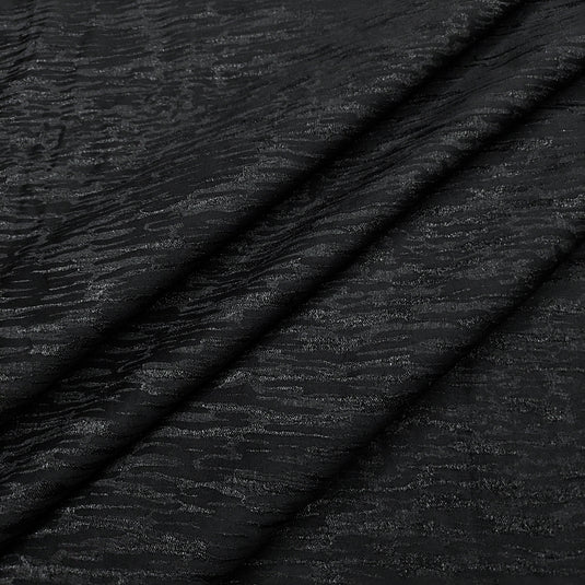 Emboss-Weave Polyester Fabric for Abaya, Burkha & Hijab (DN23)
