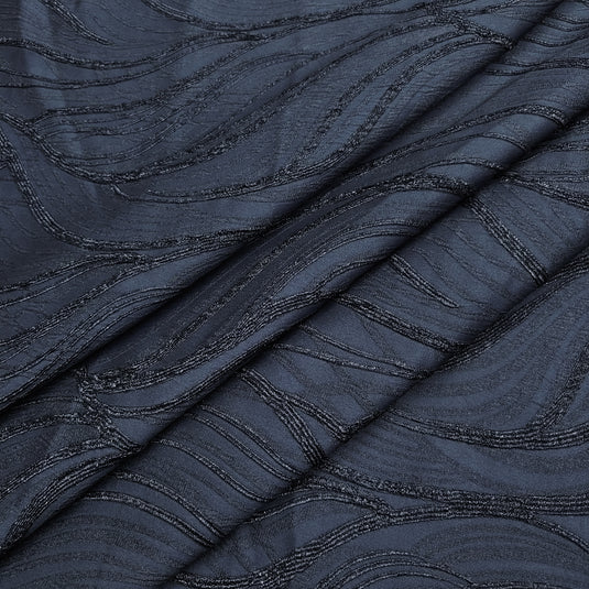 Lycra Jacquard Polyester Fabric for Abaya, Burkha & Hijab (DN046)