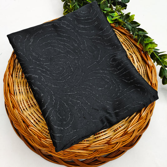 Designer Emboss-Weave Polyester Fabric for Blazers, Kurtas & Suiting (DN07)