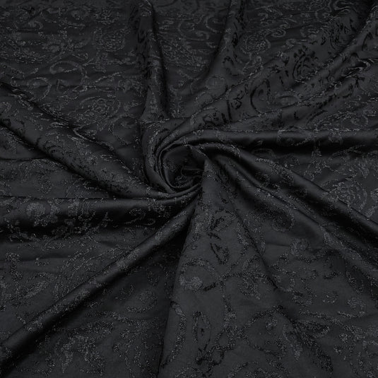 Emboss-Weave Polyester Fabric for Abaya, Burkha & Hijab (DN30)