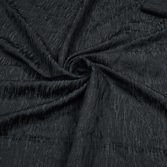 Emboss-Weave Polyester Fabric for Abaya, Burkha & Hijab (DN23)