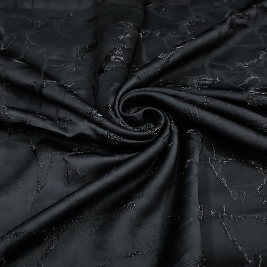 Emboss-Weave Polyester Fabric for Abaya, Burkha & Hijab (DN29)