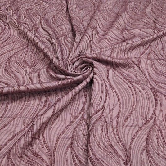 Lycra Jacquard Polyester Fabric for Abaya, Burkha & Hijab