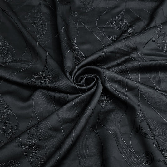 Designer Emboss-Weave Polyester Fabric for Blazers, Kurtas & Suiting (DN11)