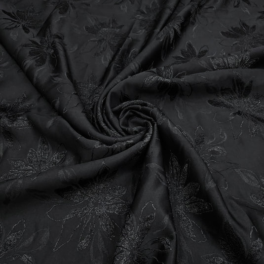 Emboss-Weave Polyester Fabric for Abaya, Burkha & Hijab (DN20)