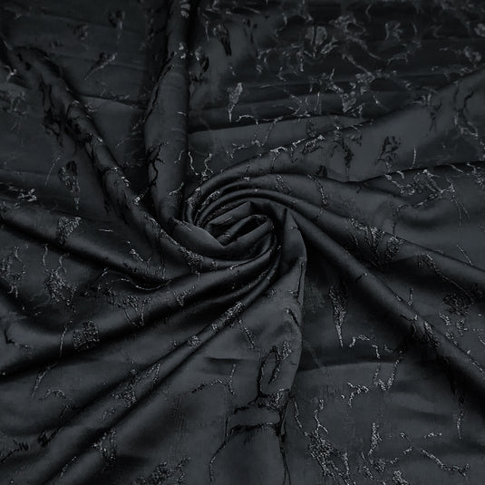 Designer Emboss-Weave Polyester Fabric for Blazers, Kurtas & Suiting