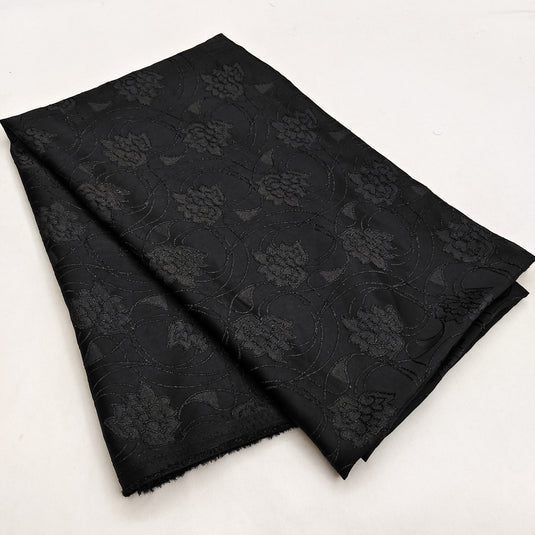 Emboss-Weave Polyester Fabric for Abaya, Burkha & Hijab (DN25)