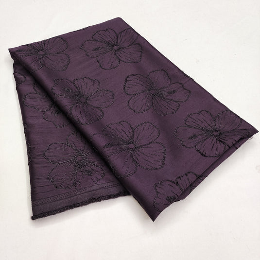 Lycra Jacquard Polyester Fabric for Abaya, Burkha & Hijab (DN035)
