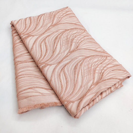 Lycra Jacquard Polyester Fabric for Abaya, Burkha & Hijab (DN048)