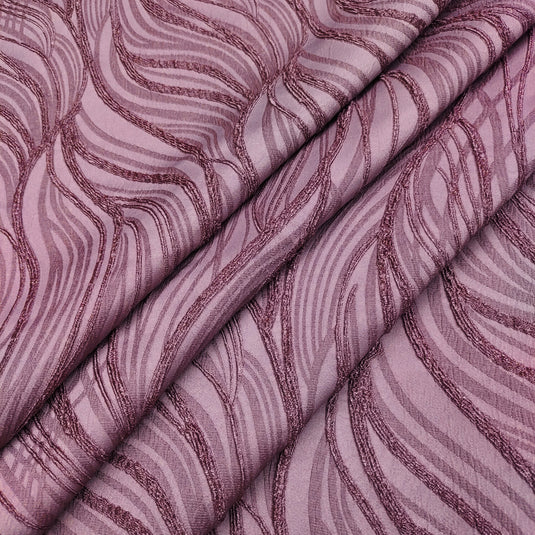 Lycra Jacquard Polyester Fabric for Abaya, Burkha & Hijab