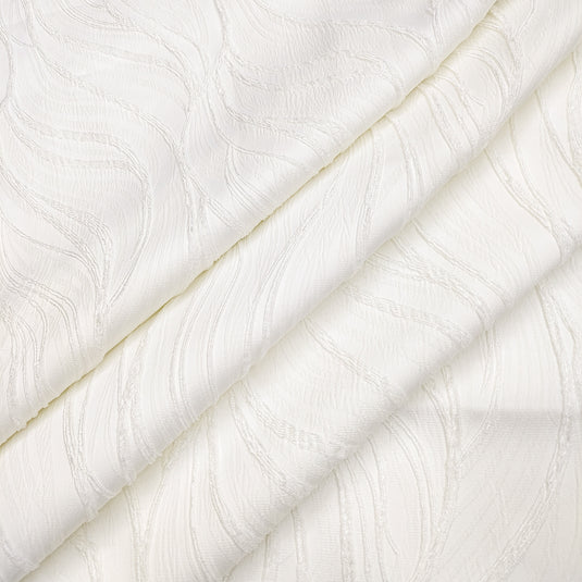 Lycra Jacquard Polyester Fabric for Abaya, Burkha & Hijab (DN045)