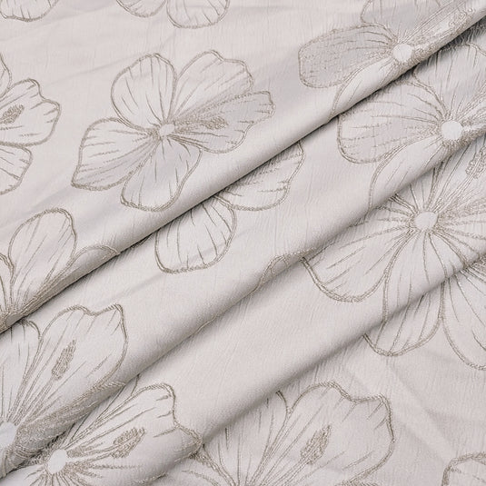 Lycra Jacquard Polyester Fabric for Abaya, Burkha & Hijab (DN032)