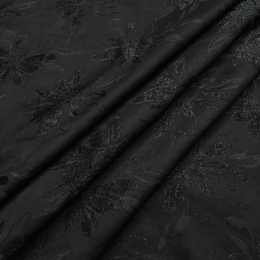 Emboss-Weave Polyester Fabric for Abaya, Burkha & Hijab (DN20)