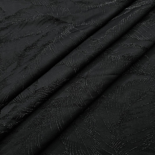 Emboss-Weave Polyester Fabric for Abaya, Burkha & Hijab (DN19)