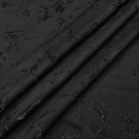 Emboss-Weave Polyester Fabric for Abaya, Burkha & Hijab (DN21)