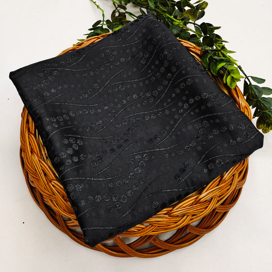 Designer Emboss-Weave Polyester Fabric for Blazers, Kurtas & Suiting (DN02)