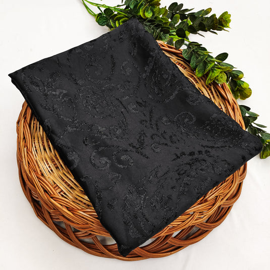Emboss-Weave Polyester Fabric for Abaya, Burkha & Hijab (DN30)